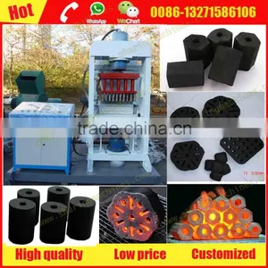 Professional OEM Hydraulic Wood Sawdust Fire-starter Briquette Press Machine for Sale thumbnail-4