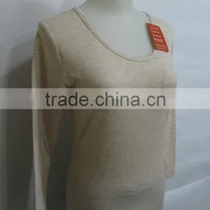 Eco-friendly Stay Warm Long Sleeve Winter Thermal Underwear T-Shirt thumbnail-5