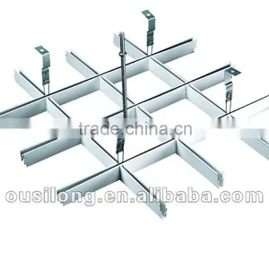 Metal Suspended Ceiling Aluminum Drop Ceiling Grid Ceiling thumbnail-1