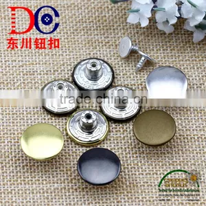 Eco-friendly Product Flat Top Metal Jeans Button for Jeans thumbnail-1