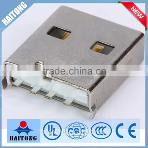 SMD 4 Pin A Type Right Angle USB Connector Used Usb Stick thumbnail-1