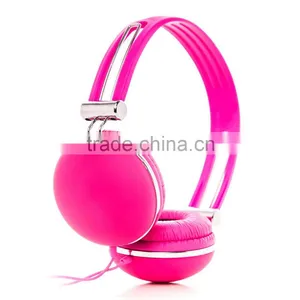 Pink Fashion Headphone For Girls thumbnail-1