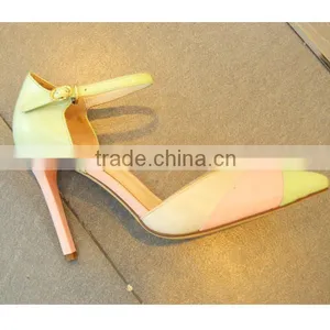 Ice Cream Color Sweet Girls Summer Sandals Ankle Strip Low Heel Girls Dating Shoes Soft Girls Dress Shoes thumbnail-2