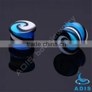Moti Jewelry Set Colorful Ear Plug With Glass Like Sugar thumbnail-4