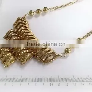 Roman Greek Graceful Alloy Statement Necklace for Party and Daily Use thumbnail-1