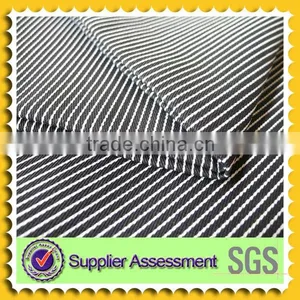 Woven Printed Black and White Twill Fabric thumbnail-1