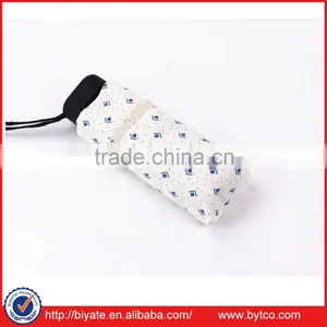 Portable Tote Mini Design Women's Five Fold Umbrella thumbnail-4