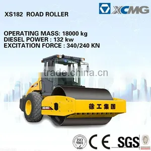 Hydraulic Single Drum Vibratory Roller XS182 XCMG Road Roller thumbnail-2