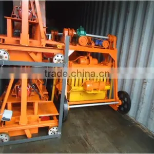 QMY4-45 Egg Laying Type Block Making Machine Vibration Block Forming Machine thumbnail-3