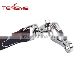High Quality First Layer Leather Dog Collars Leashes thumbnail-4