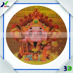 High Definition High Quality 3D Lenticular Placemat/3D Lenticular Cup Mat thumbnail-6