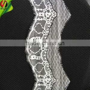Special Shaped Nylon Eyelash Lace for Fashion Dress BY7337 thumbnail-2