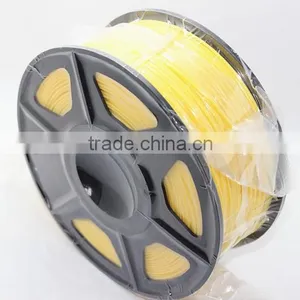 2016 3d Printer PLA 1.75mm 3mm Yellow Color Consumables thumbnail-1