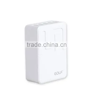 US/EU /BS Plug New Hot Selling !!Multi-function 5 USB Ports Wall Usb Charger 5V 8A Power Usb Adapter thumbnail-4