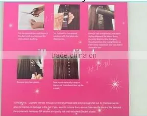 Fashion Style Hair Diamond Hair Extensions Hair Bling Crystal thumbnail-5