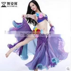 Professional Gorgeous Sexy & Elegant Belly Dance Performance Costume for Ladies thumbnail-3