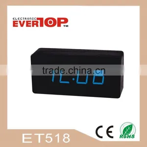 2016 NEW WOODEN CLOCK PRINTING YOUR LOGO ET518 thumbnail-1