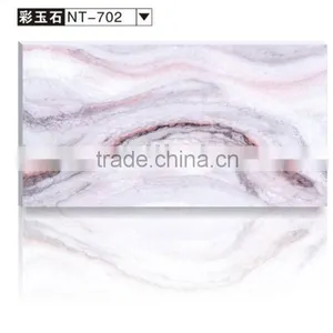 Hotel Lobby Decoration Translucent Marble, Pure White Marble thumbnail-1