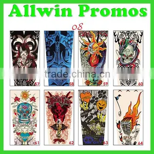 Tattoo Seamless Custom Logo Printed Fashion Arm Sleeves thumbnail-5