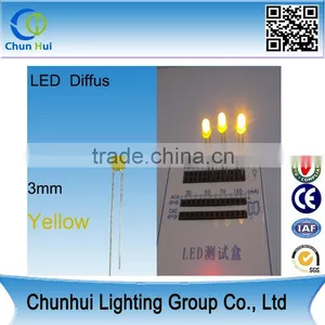 Yellow High Lumens 3mm Led Diode thumbnail-1