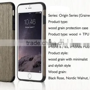 Original Wood Element Phone Case for IPhone 6/6s Wood TPU Cover for IPhone 6s Plus thumbnail-5
