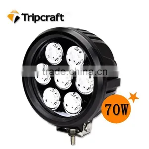 70W LED WORK LIGHT For Offroad Truck Tractor LED Work Light SUV ATV 4X4 LED Driving Light thumbnail-1