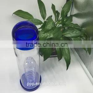 2015 Wholesale Portable Plastic Water Bottle Sports Bottle thumbnail-1