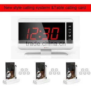 2015 New Model Restaurant Service Table Calling System Waiter Call Button Popular & Waterproof Wireless Waiter Call Button thumbnail-1
