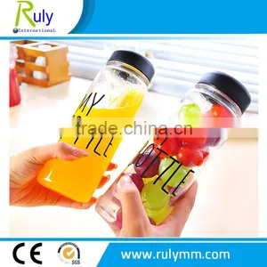 Tritain BPA Free Plastic Drinking Bottles for Juice/milk/fresh Fruit thumbnail-1