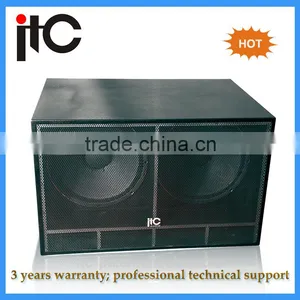 Professional Audio Dual 18 Inch 1000W Subwoofer Speaker thumbnail-1
