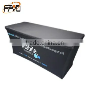 Factory Direct Round Spandex Cocktail Table Cover thumbnail-6