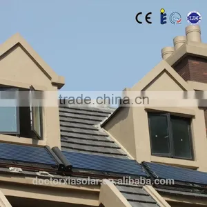2015 New Vacuum Tube Parabolic Heat Pipe Solar Collector Made in China thumbnail-1