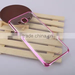 Ultra Thin Electroplating Transparent Soft TPU Phone Back Cover for Samsung Galaxy j7 thumbnail-2
