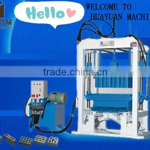 Semi-auto Brick Making Machine in India(HYQT-4-40) thumbnail-1