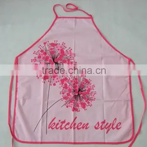 Silk Screen Pigment Printing Cotton Bib Apron With Letter Design thumbnail-1