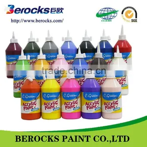 500ml Acrylic Paint Colorful Paint Non-toxic Acrylic Paint thumbnail-1
