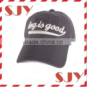 Wholesale 3D Embroidery 6 Panel Low Profile Signature Baseball Cap thumbnail-2