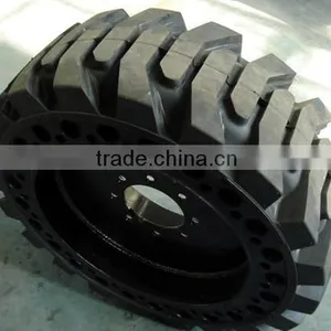 Skid Steer Tires 12x16.5 Solid Skid Steer Loader Tires 33*6*11 thumbnail-2