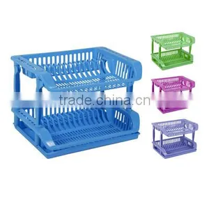 Malaysia FDD 1711 Two Tiers Plastic Dish Drainer thumbnail-1
