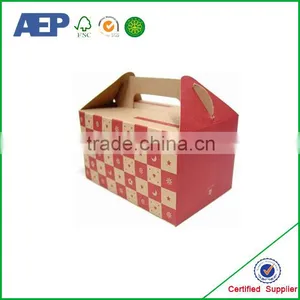 Top Sale Pretty Printed Cake Boxes With Window thumbnail-2