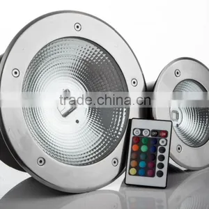 2016 3W/5W/7W/10W COB LED Underground Light for Outdoor Recessed Concrete Lights DMX512 Controller thumbnail-2