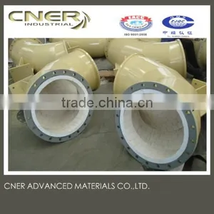 High Impact Wear Resistance Rubber Ceramic Liner for Ball Mill,chute and Pipe,alumina Ball,brick thumbnail-5
