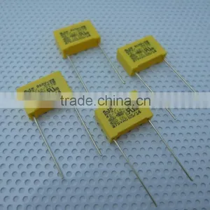 Interference Suppression Yellow Box Capacitor 0.22uf 0.1uf Capacitor 0.47uf x2 275v thumbnail-5