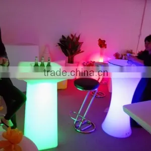 Color Change Cocktail Plastic Bar Table thumbnail-6
