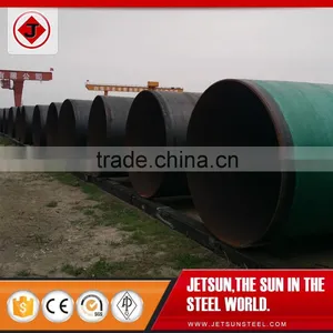 High Quality DB - API 5L Steel Pipe, X60, X65 Welded Line Pipe, ERW, SAW, LSAW, SSAW Bare / Black Painted thumbnail-3