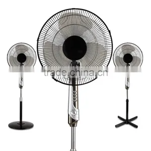 2016 Floor Stand Pedestal 16 Inch Electric Round Base Fan for Home Use Made in China thumbnail-2