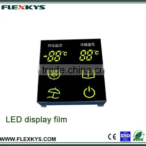 LED Display Module Membrane Overlay for Refrigerator thumbnail-1