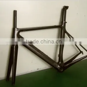 New Design Carbon Fiber 700C Road Frameset +seatpost +headset+carbon Fork thumbnail-1