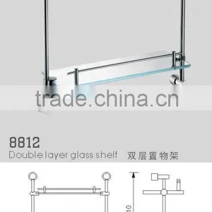 Double Layer Glass Shelf thumbnail-1
