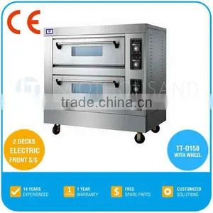 2017 Electric Ovens for Pizza Used for Industrial, 2 Deck 4 Trays,TT-O158 thumbnail-1